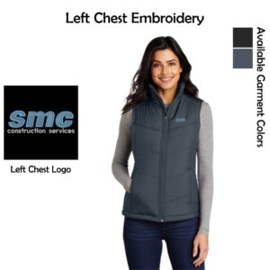 SMC-Shales McNutt Construction Ladies Puffy Vest