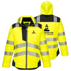 Barrington Public Works 02 PW3 Hi-Vis Winter Jacket