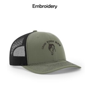 Cross Winds Farm Snapback Trucker Cap