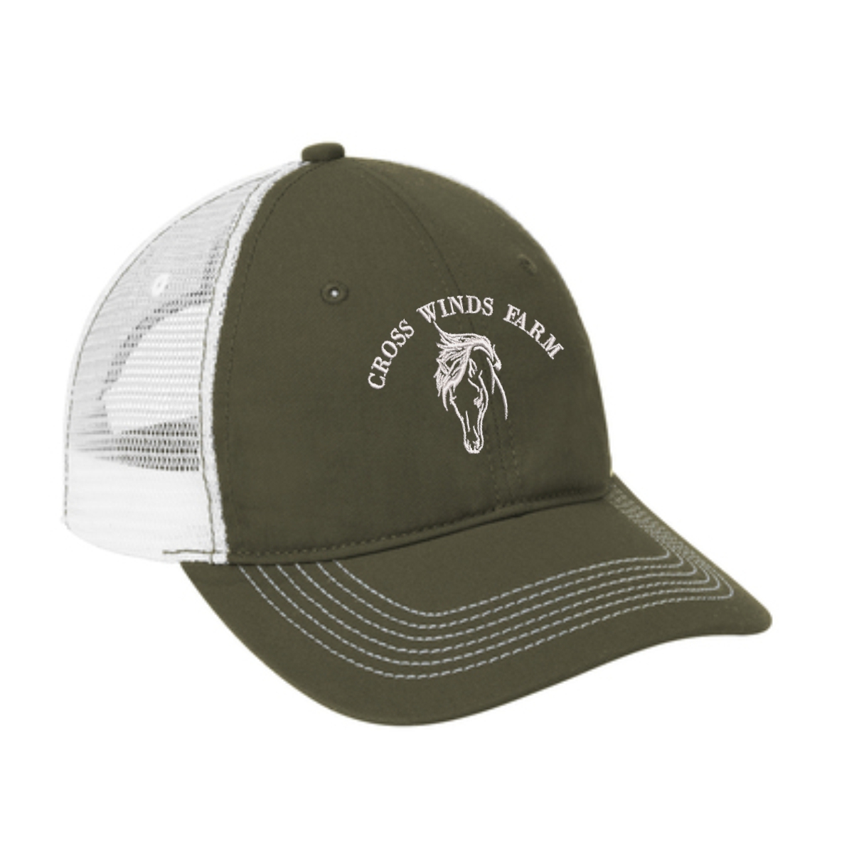 Cross Winds Farm Mesh Back Cap - Image 2