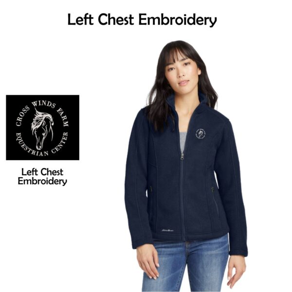 Cross Winds Farm Ladies Full-Zip Fleece Jacket