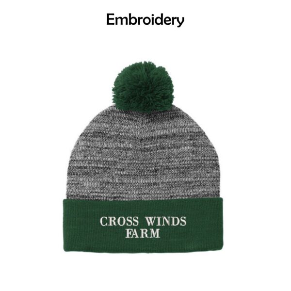 Cross Winds Farm Pom Pom Beanie