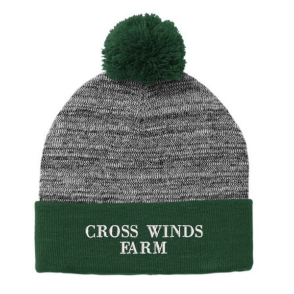 Cross Winds Farm Pom Pom Beanie - Image 2