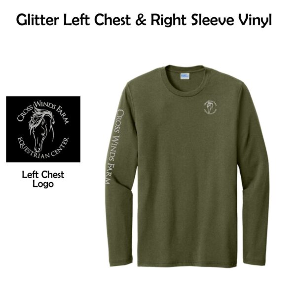 Cross Winds Farm Glitter Long Sleeve