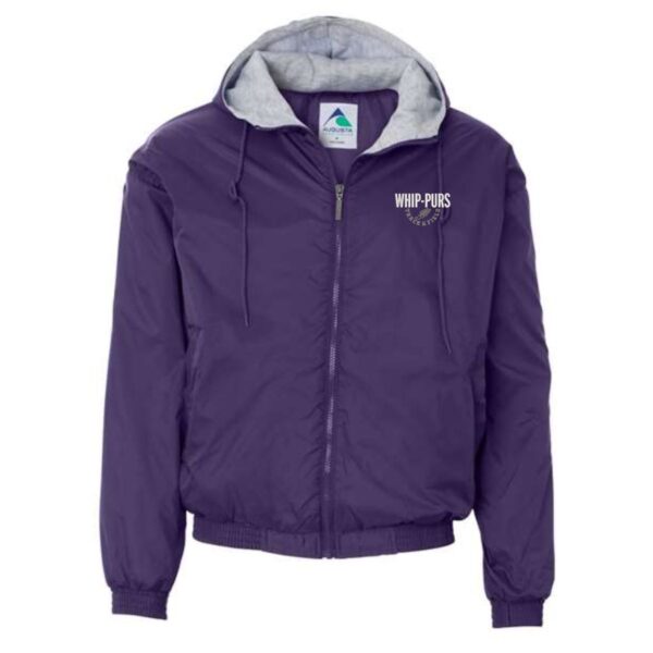 Hampshire Track & Field Fleece Lined Hooded Jacket - Image 2