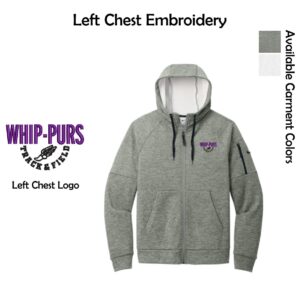 Hampshire Track & Field Nike Full-Zip Fleece Hoodie