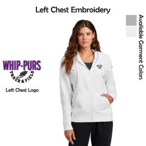 Hampshire Track & Field Ladies Nike Full-Zip Hoodie