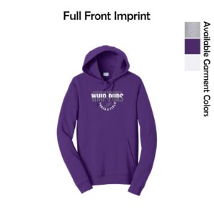 Hampshire Track & Field Fleece Pullover Hooded Sweatshirt
