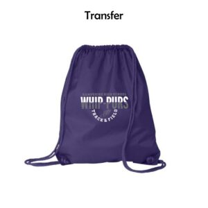 Hampshire Track & Field Large Drawstring Pack with DUROcord