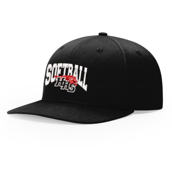 Huntley HS Softball Twill Back Trucker Cap - Image 2