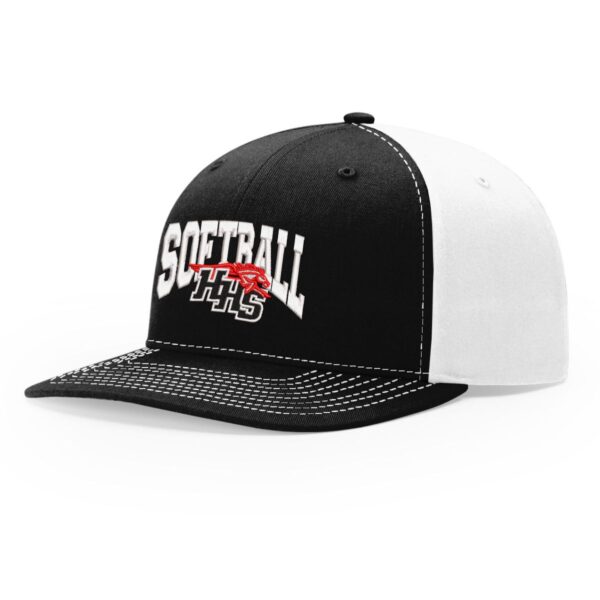 Huntley HS Softball Twill Back Trucker Cap - Image 3