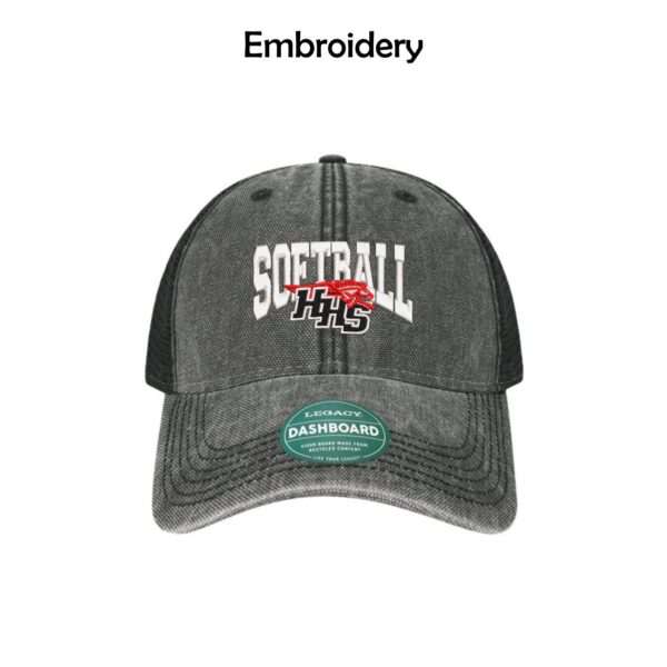 Huntley HS Softball Dashboard Trucker Cap