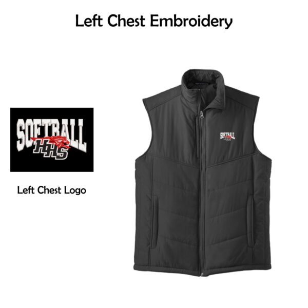 Huntley HS Softball Puffy Vest