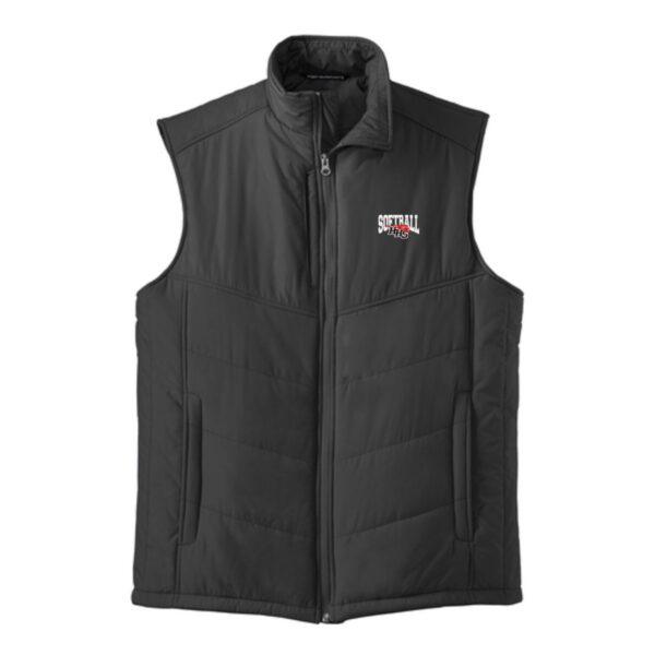 Huntley HS Softball Puffy Vest - Image 2