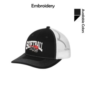 Huntley HS Softball Snapback Ponytail Trucker Cap