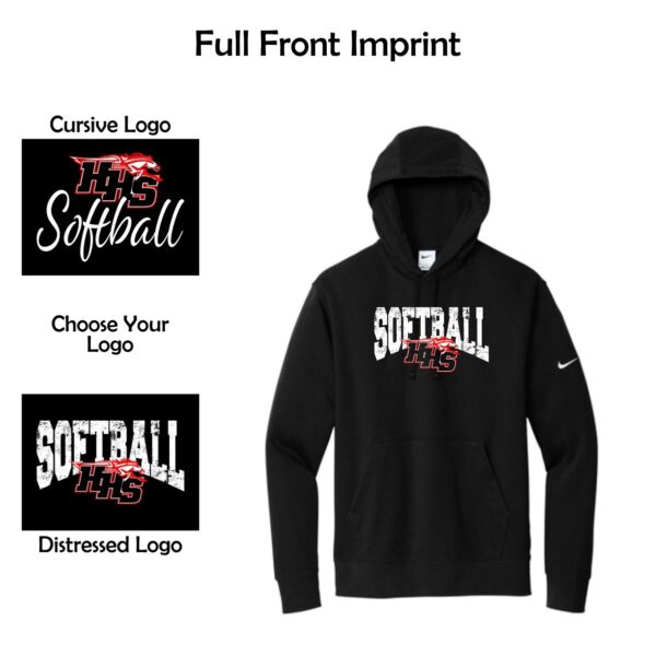 Huntley HS Softball Nike Pullover Hoodie