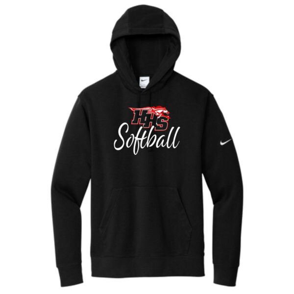 Huntley HS Softball Nike Pullover Hoodie - Image 2