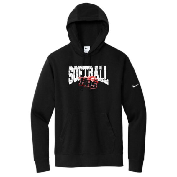 Huntley HS Softball Nike Pullover Hoodie - Image 3