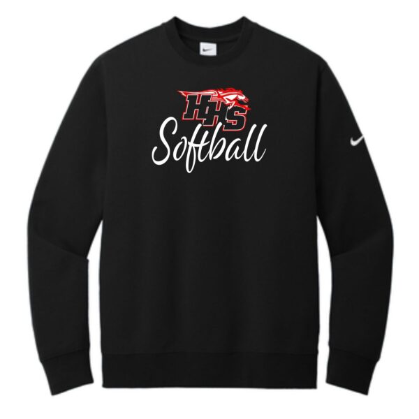 Huntley HS Softball Nike Crew - Image 2