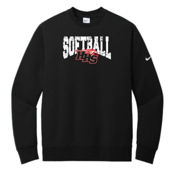 Huntley HS Softball Nike Crew - Image 3