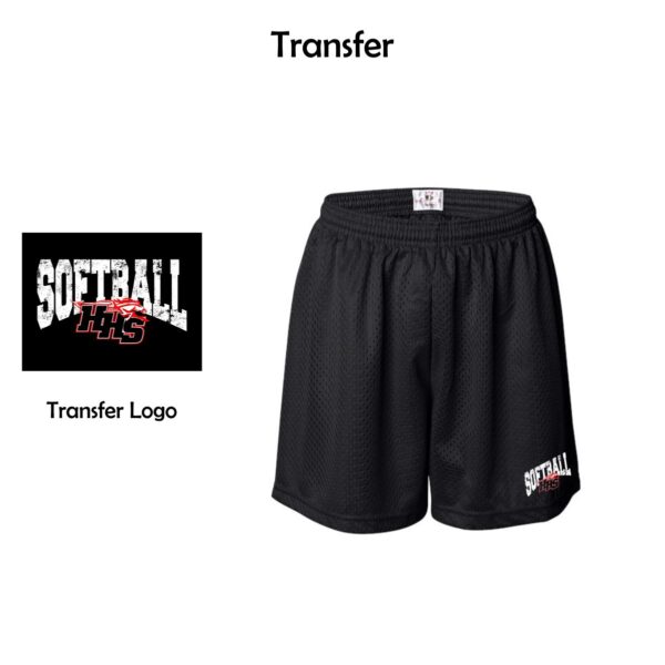 Huntley HS Softball Ladies Shorts with Solid Liner