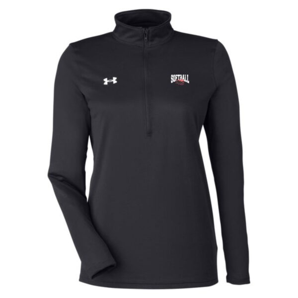 Huntley HS Softball Ladies Under Armour Team Tech Half-Zip - Image 2