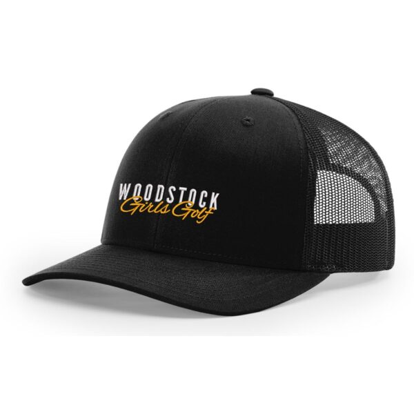 Woodstock Girls Golf Snapback Trucker Cap - Image 2