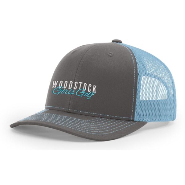 Woodstock Girls Golf Snapback Trucker Cap - Image 4