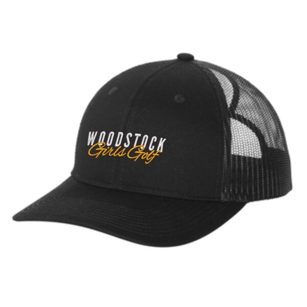 Woodstock Girls Golf Ponytail Trucker Cap - Image 2