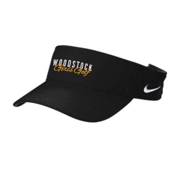 Woodstock Girls Golf Nike Performance Visor - Image 4