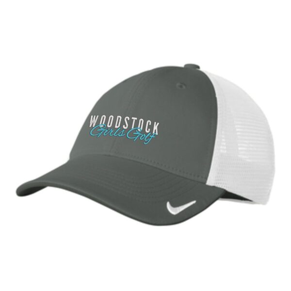 Woodstock Girls Golf Nike Stretch-to-Fit Mesh Back Cap - Image 2