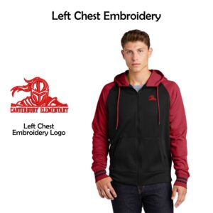 Canterbury Elementary Adult Full-Zip Hooded Jacket