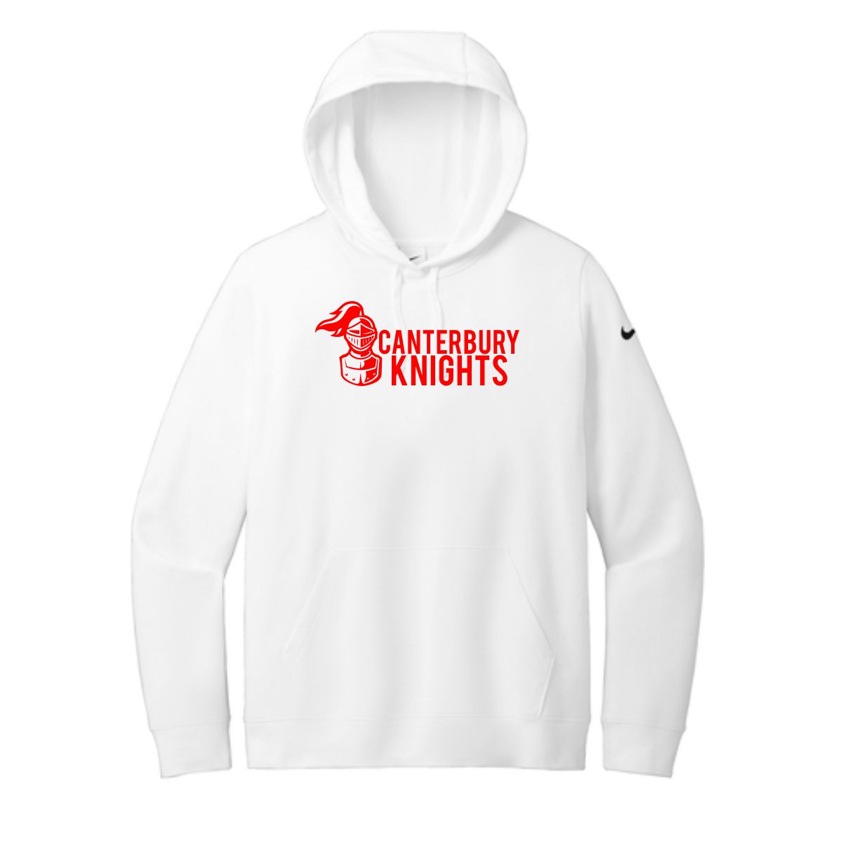 Canterbury Elementary Ladies Nike Pullover Hoodie - Image 4
