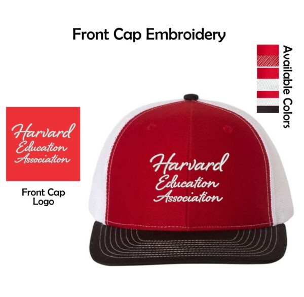 Harvard Education Association Snapback Trucker Cap