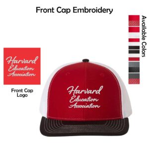 Harvard Education Association Snapback Trucker Cap