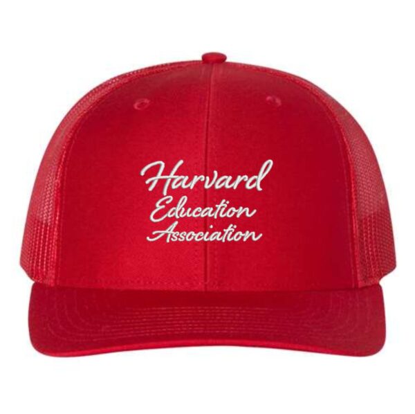 Harvard Education Association Snapback Trucker Cap - Image 4