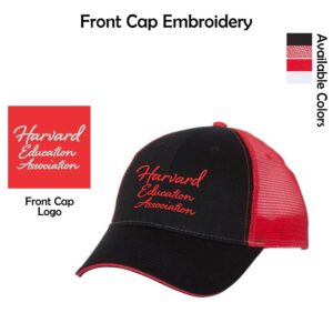 Harvard Education Association Sandwich Trucker Cap
