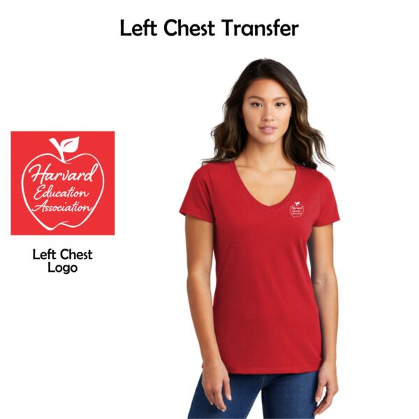 Harvard Education Association Ladies Fan Favorite V-Neck Tee