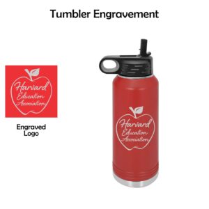 Harvard Education Association Polar Camel 32 oz. Red Water Bottle