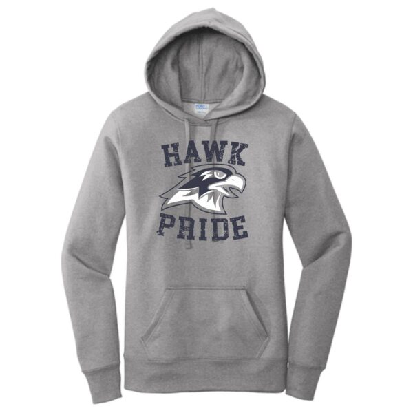 Lincoln Prairie Elementary Ladies Hooded Sweatshirt - Image 2