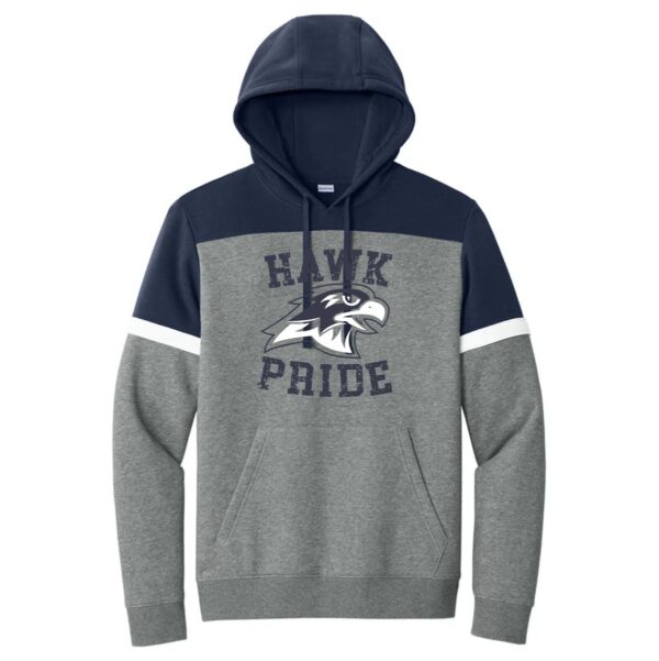 Lincoln Prairie Elementary Adult Colorblock Hoodie