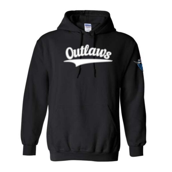 Northwest Outlaws Baseball Adult Hooded Sweatshirt - Image 4