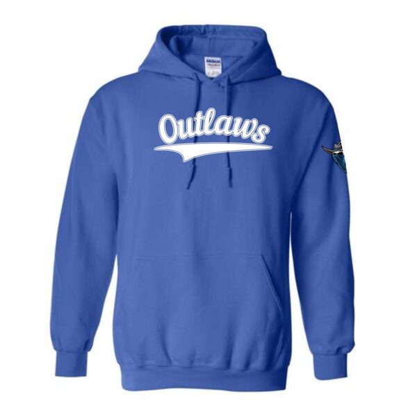 Northwest Outlaws Baseball Adult Hooded Sweatshirt - Image 6