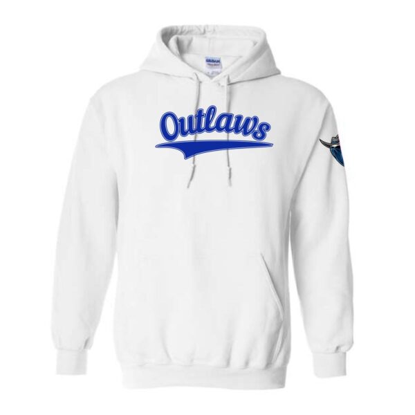 Northwest Outlaws Baseball Adult Hooded Sweatshirt - Image 8