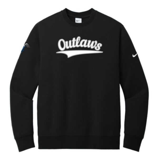 Northwest Outlaws Baseball Adult Nike Crew - Image 2