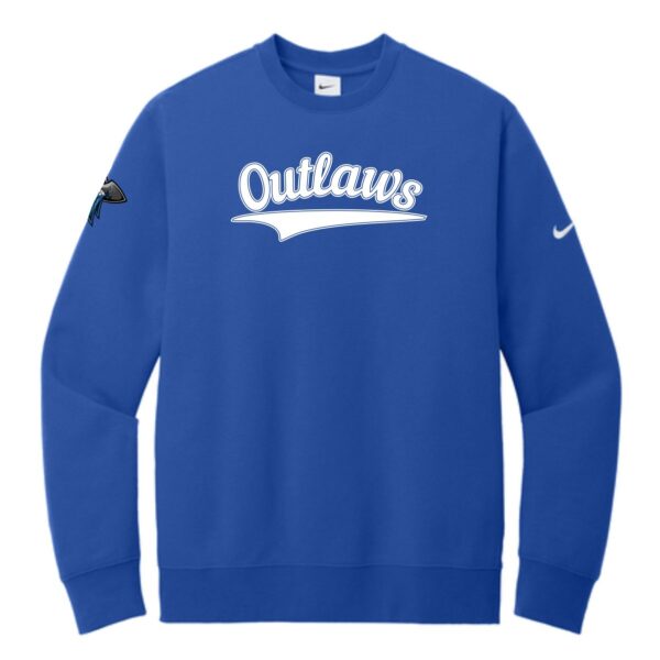 Northwest Outlaws Baseball Adult Nike Crew - Image 3