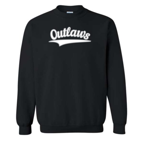 Northwest Outlaws Baseball Adult & Youth Crewneck Sweatshirt - Image 2