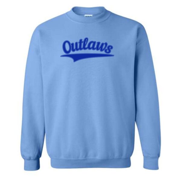 Northwest Outlaws Baseball Adult & Youth Crewneck Sweatshirt - Image 4