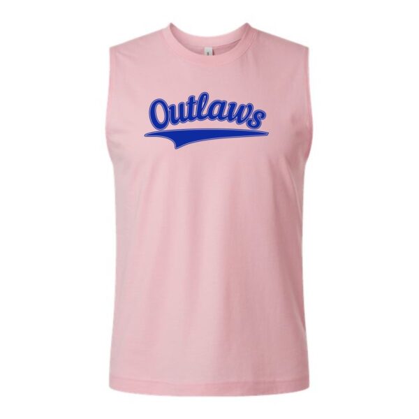 Northwest Outlaws Baseball Adult Jersey Muscle Tank - Image 4