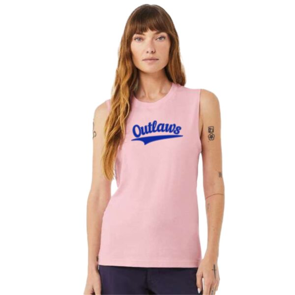 Northwest Outlaws Baseball Adult Jersey Muscle Tank - Image 6